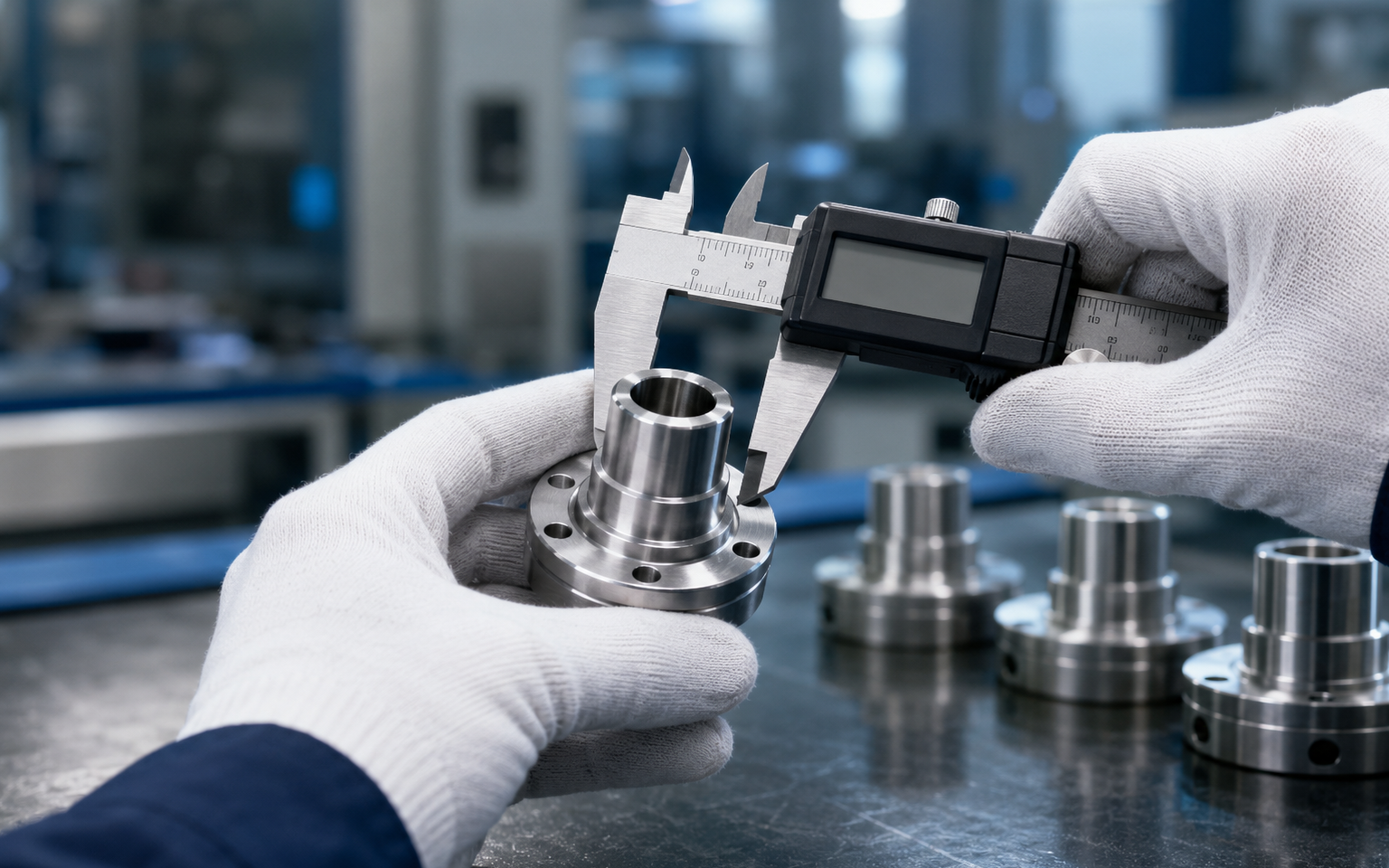 Precision component quality inspection